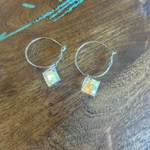 Swarovski touchstone crystal earrings